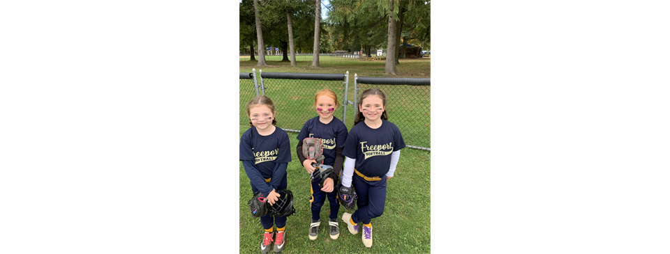 Softball forms friendships.